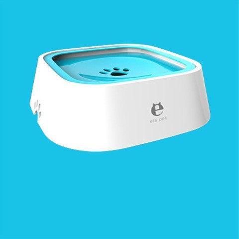 1.5L Large Capacity Anti-Overflow Floating Water Bowl For Dogs - Say Goodbye To Wet Mouths!