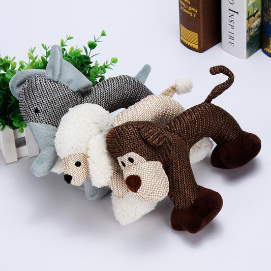 Whistle Pals: Interactive Plush Dog Toys For Biting Fun