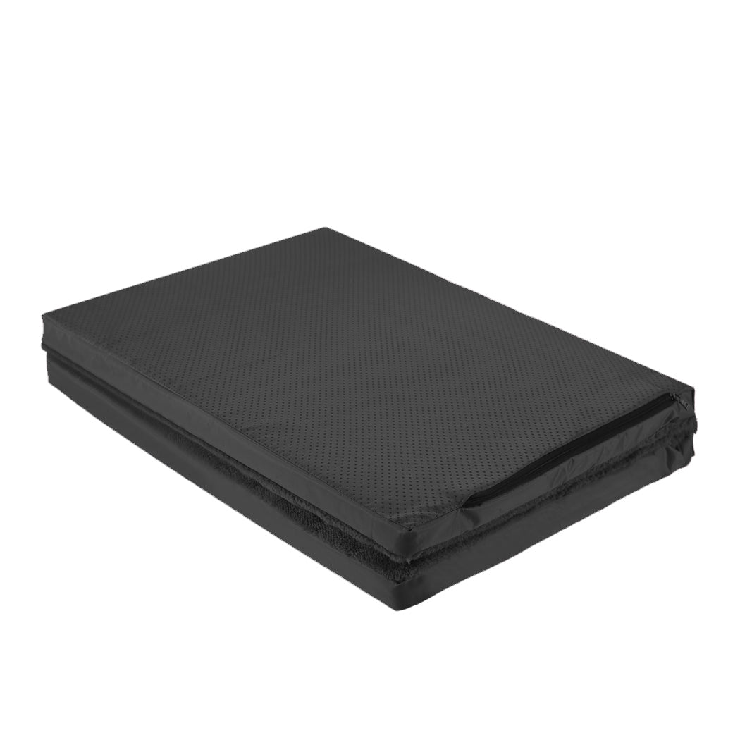 NNEIDS PaWz Pet Bed Foldable Dog Puppy Beds Black Medium