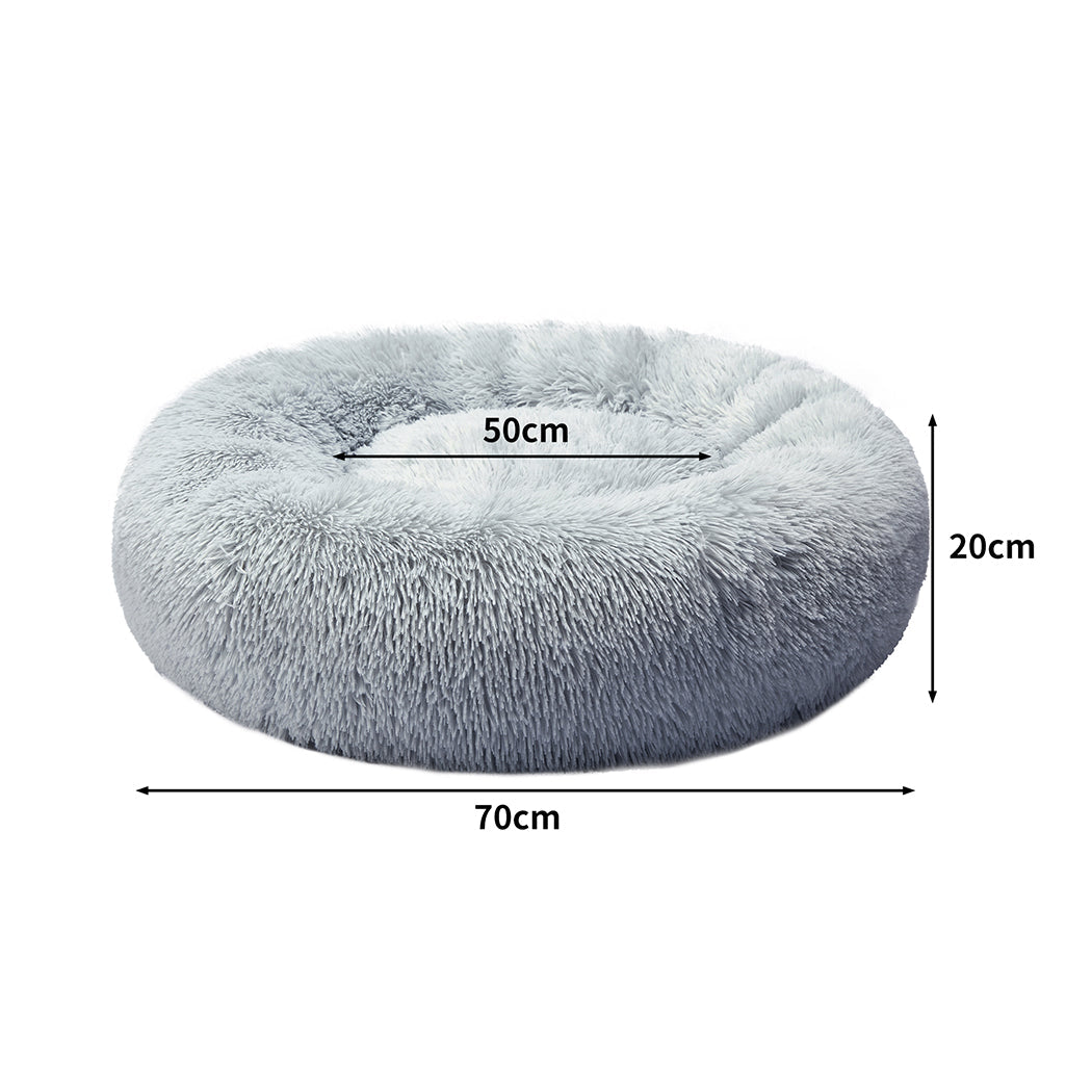 NNEIDS PaWz Pet Bed Dog Beds Mattress Bedding L Grey Large
