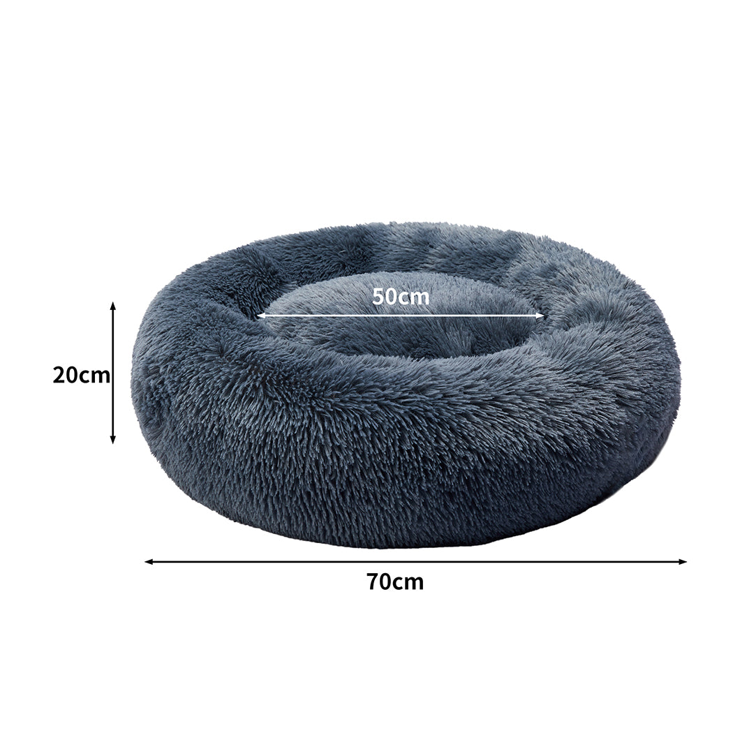 NNEIDS PaWz Pet Bed Dog Beds Mattress Bedding L Dark Grey Large