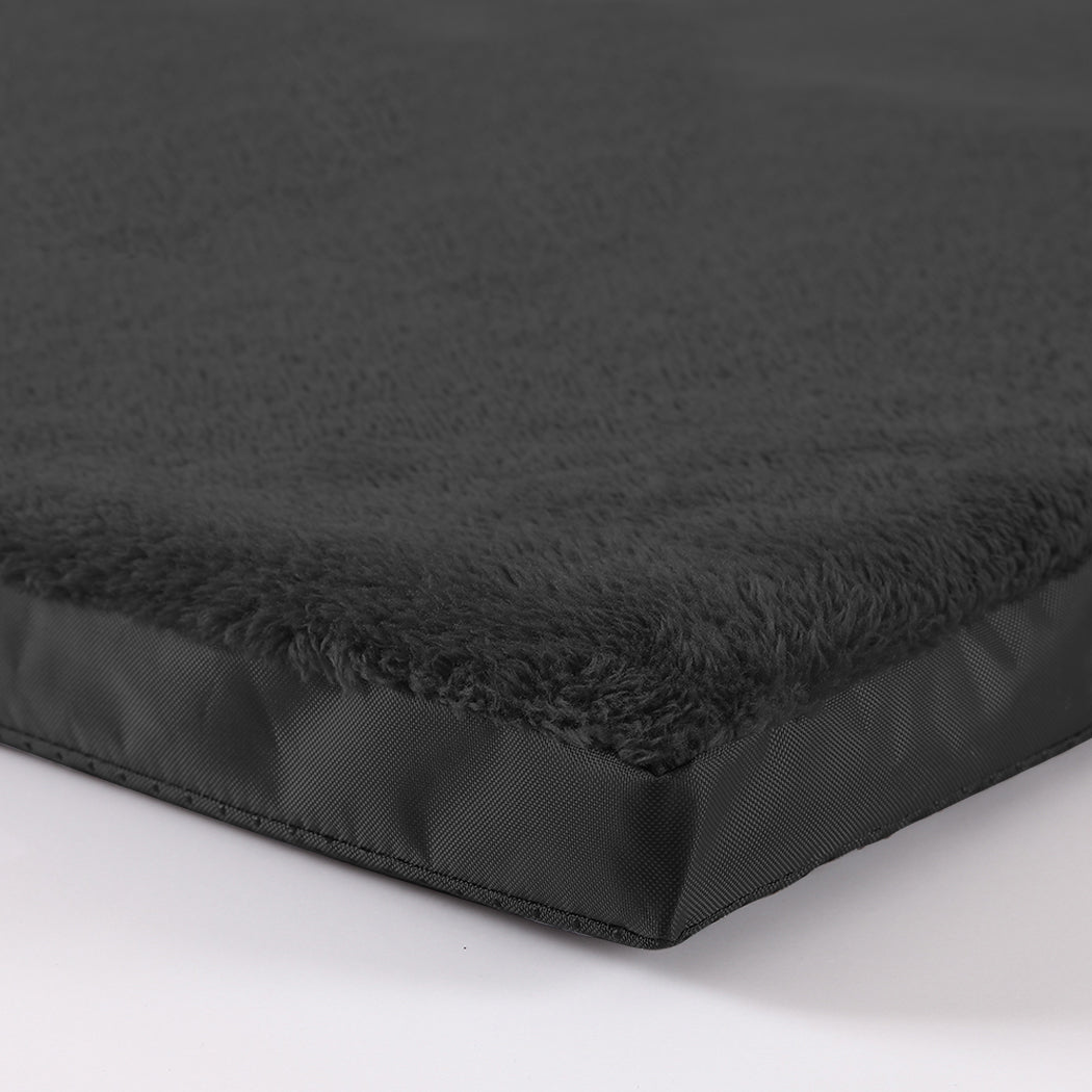 NNEIDS PaWz Pet Bed Foldable Dog Puppy Beds Black X-Large